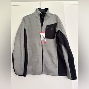 NWT Spyder Men's Full Zip Jacket size M